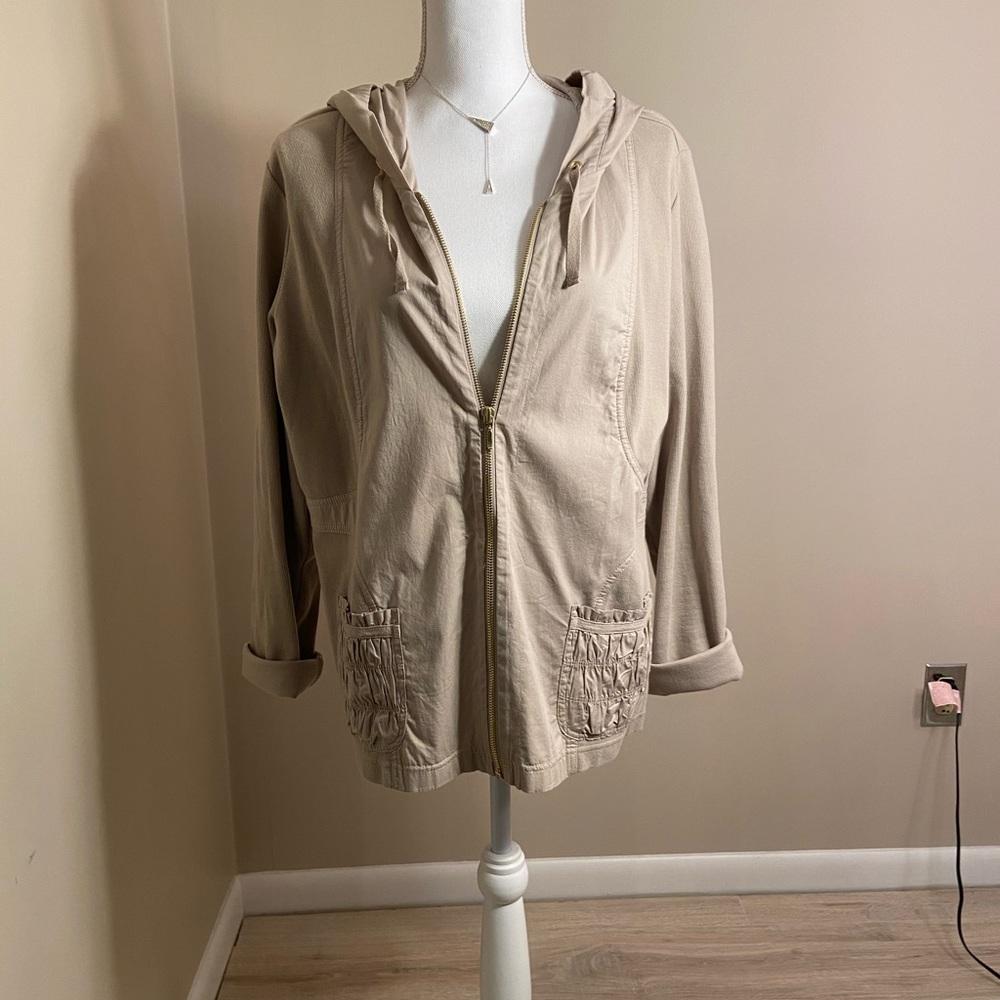 EILEEN FISHER COTTON JACKET
